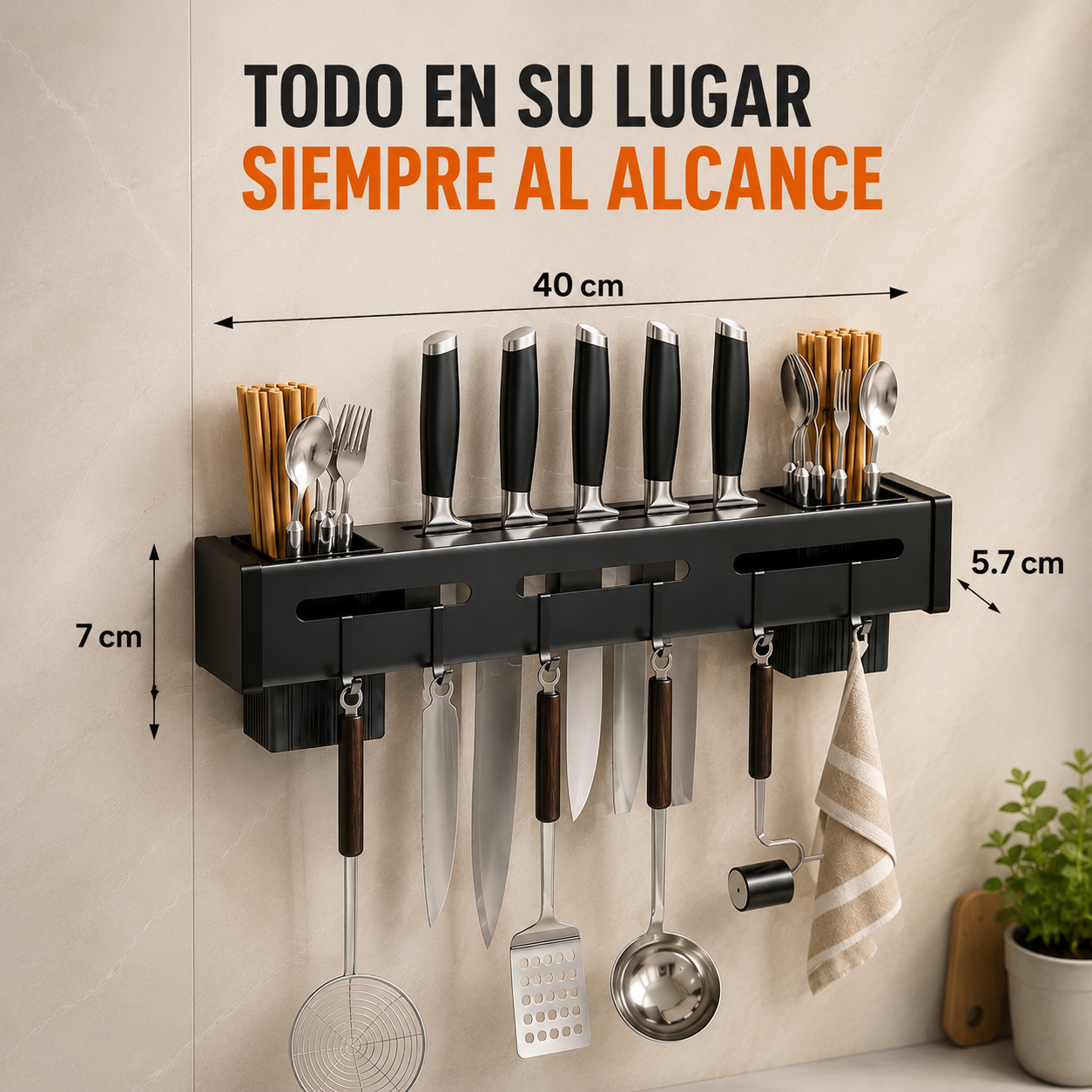 🍴✨ Organizador Escurridor de Cubiertos | Cubiertos Secos y Siempre a la Mano, Sin Ocupar Cajones 🏡💧