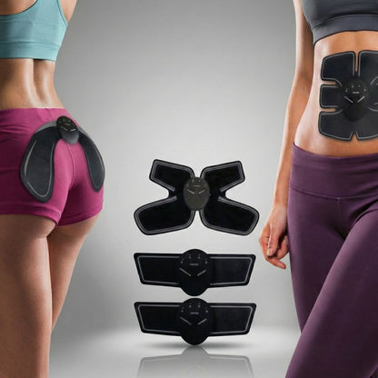 Tonifica tus músculos, donde y cuando quieras 🚀 Gimnasia Pasiva 5 En 1 ⚡ Electroestimulación