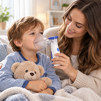 🌬️ NEBULIZADOR PORTÁTIL: TU TRATAMIENTO RESPIRATORIO, DONDE LO NECESITES!