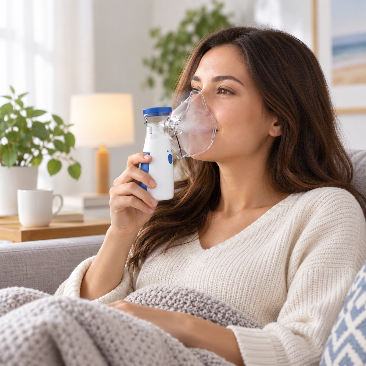 🌬️ NEBULIZADOR PORTÁTIL: TU TRATAMIENTO RESPIRATORIO, DONDE LO NECESITES!