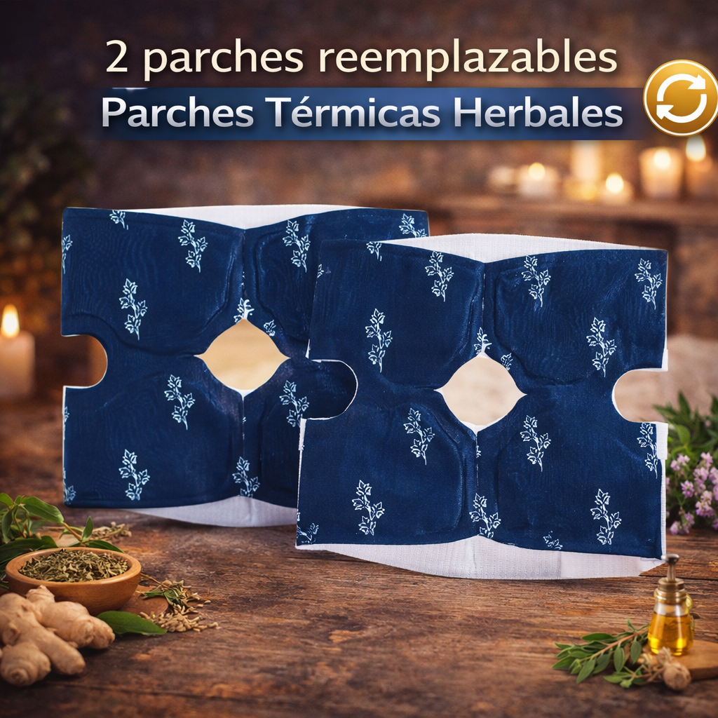 🔥 Parches Térmicos Herbales para Rodilla - 2️⃣