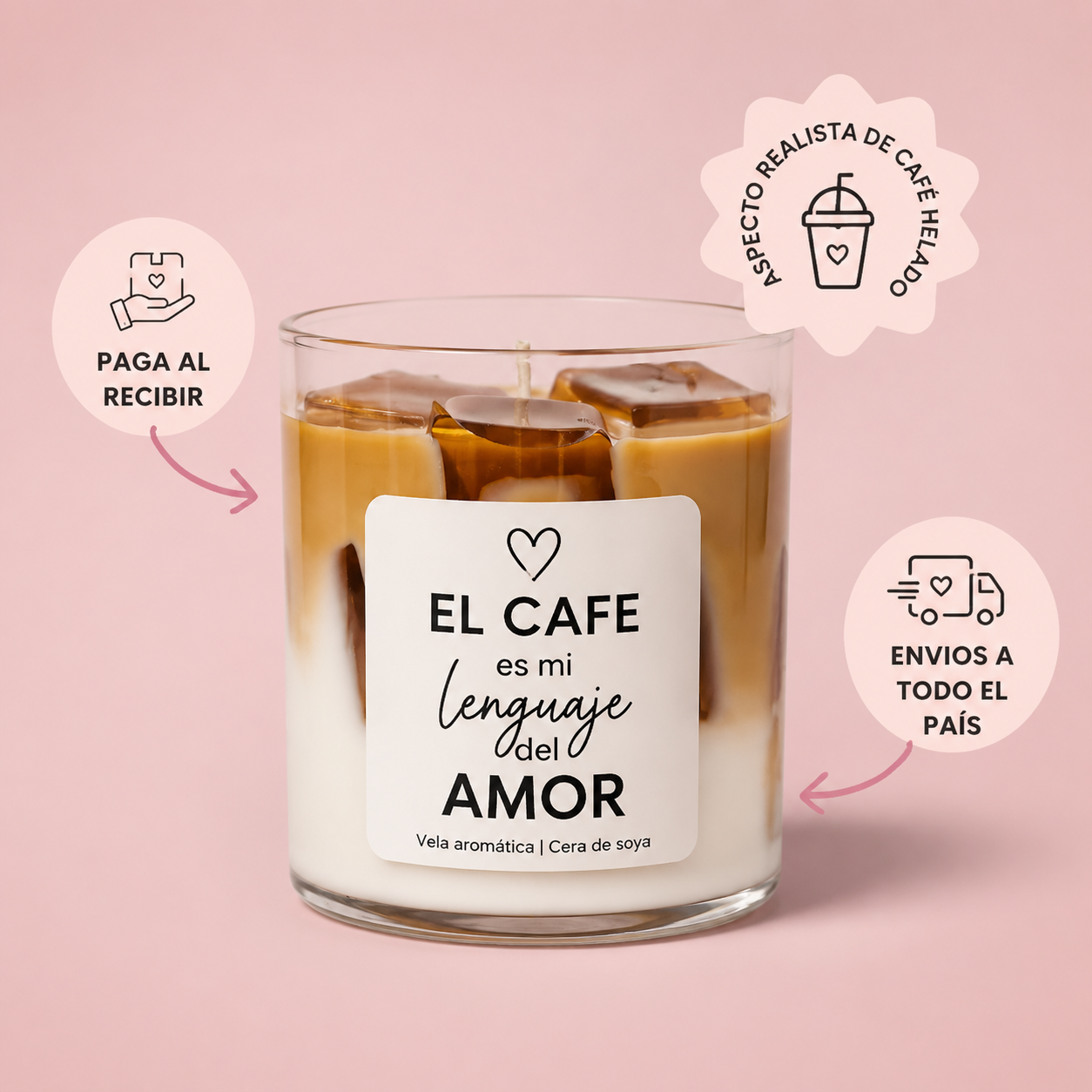 Vela aromática de café colombiano: Despierta tus sentidos con el aroma auténtico