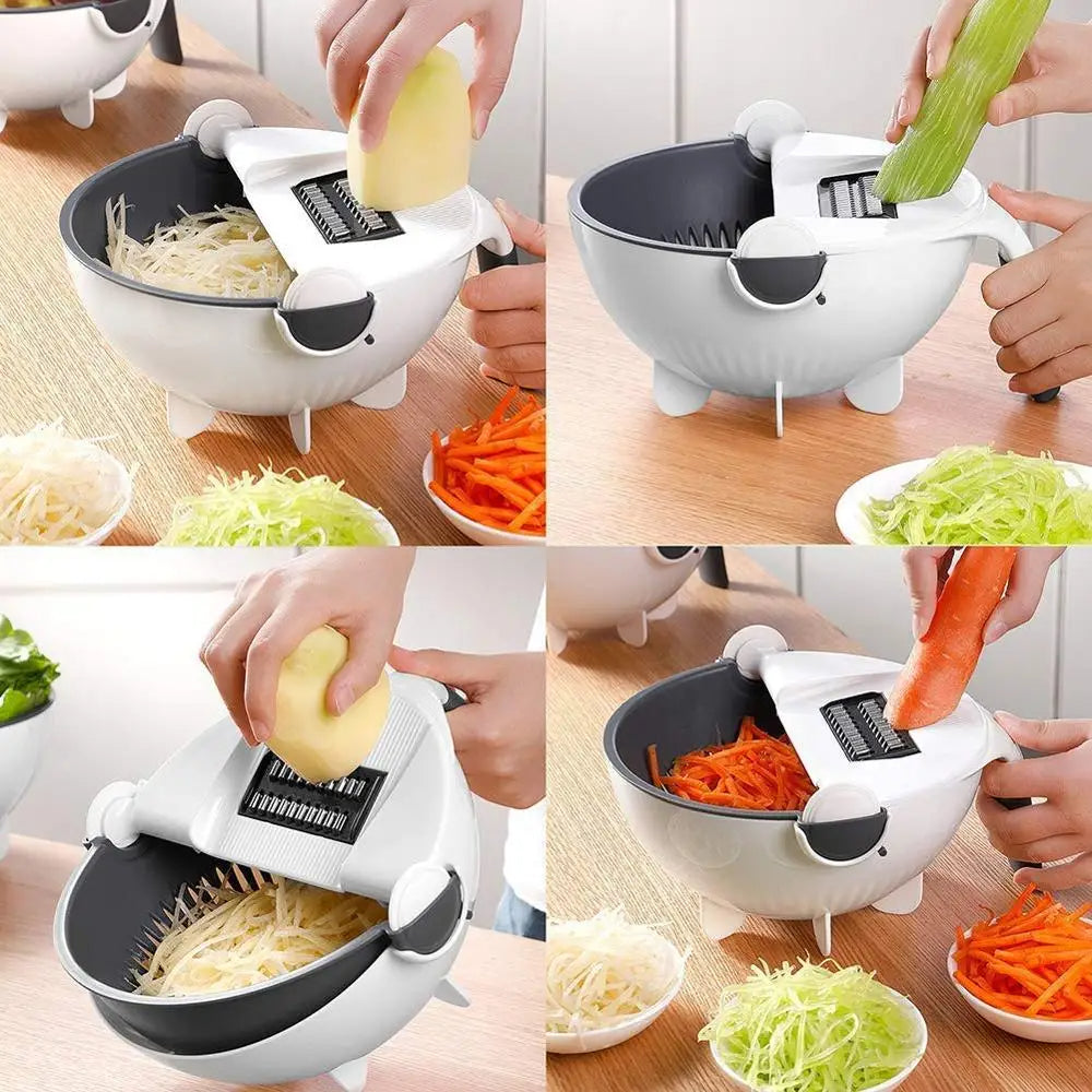 🔥Oferta Destacada🔥 Cortador de Verduras multifuncional 9 en 1