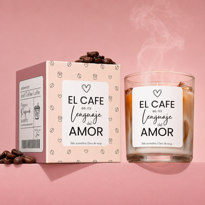 Vela aromática de café colombiano: Despierta tus sentidos con el aroma auténtico