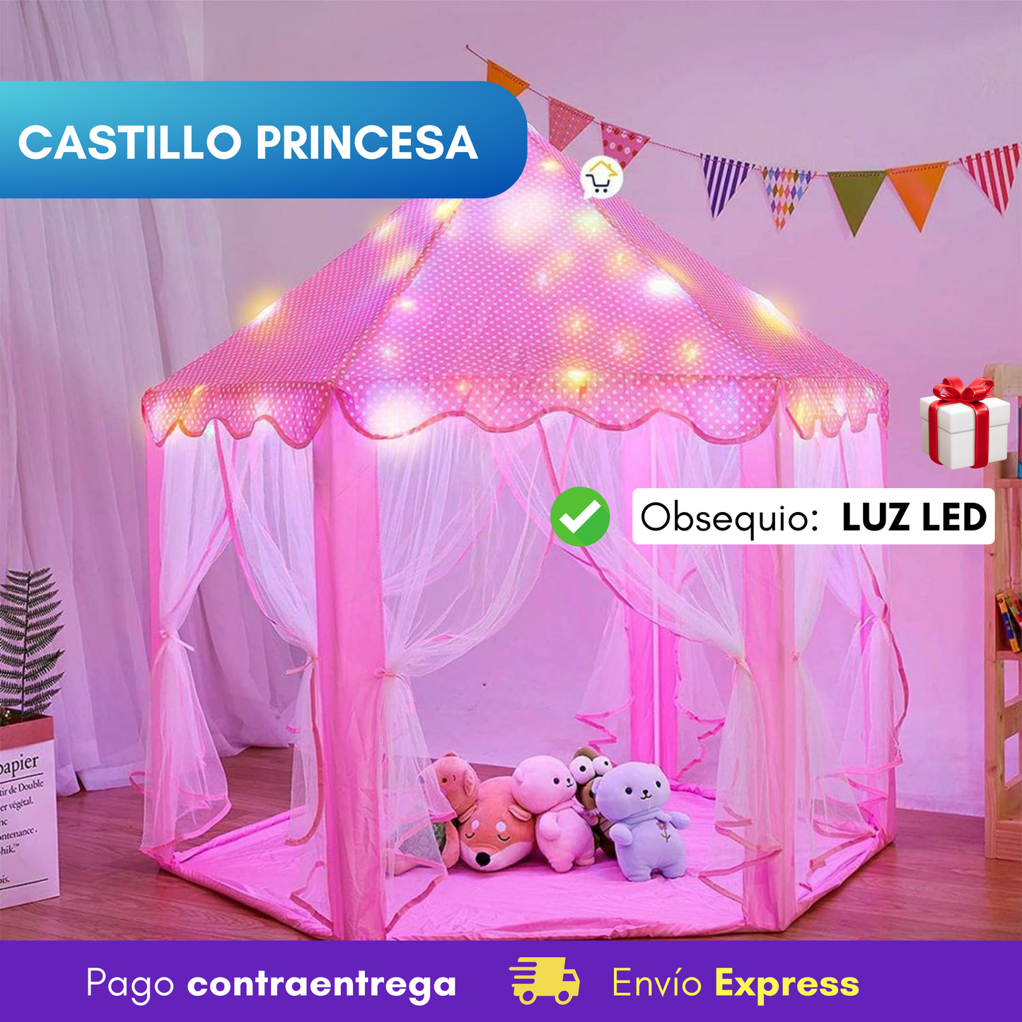 La carpa mágica que hará brillar su infancia - Luces incluidas