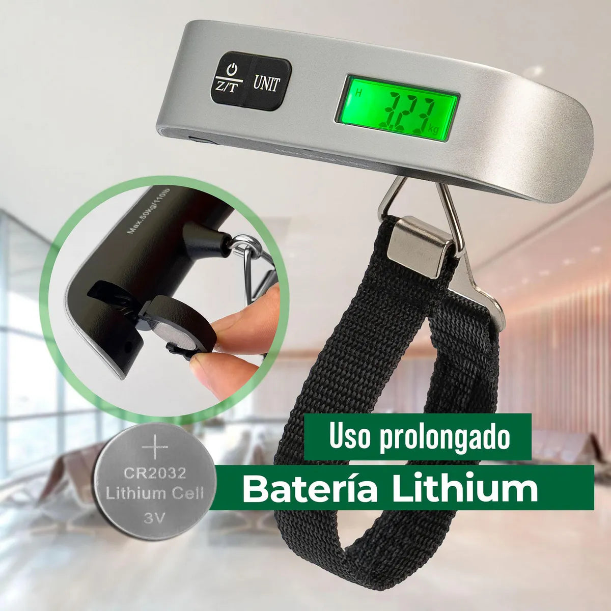 ⚖️✈️ Báscula Digital 50 kg – Viaja sin Sobrepeso | Pago Contraentrega 💸🧳