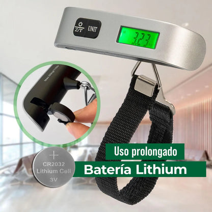 ⚖️✈️ Báscula Digital 50 kg – Viaja sin Sobrepeso | Pago Contraentrega 💸🧳